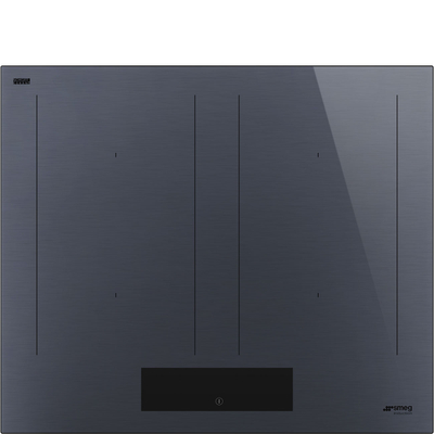 Pllakë gatimi SMEG Linea SIM1644DG, 60 cm, 7400 W, neptune grey