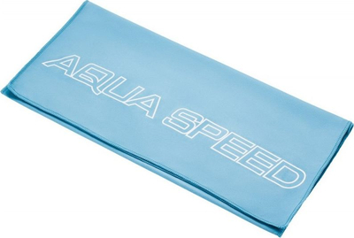 Спортски пешкир Aqua Speed Dry Flat, микрофибра, 50x100 cm, сина