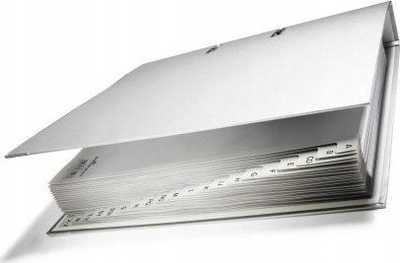 Разделувач за документи Durable 6510-10 A4, пластичен, сив