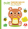 Libër aktiviteti për kalamaj Large Foam Stickers for Toddlers I Color and Stick Cover with a Bear, ngjitësa shkumëze, shumëngjyrësh
