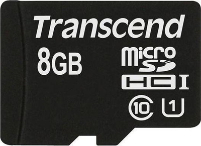 Kartë memorie Transcend Premium MicroSDHC 8 GB Class 10 UHS-I/U1