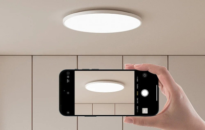 Интелигентна таванска ламба Yeelight Mercury C380, прилагодување на температурата на бојата, бела