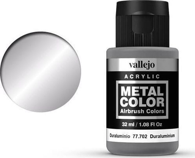 Bojë metalike Vallejo VJP77702 Metal Color, 32 ml, duralumin, argjend