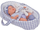 Kukull bebe ZA5007 Newborn, 32cm, me lepur pelushi, gri
