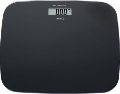Peshore banjo elektronike King Hoff KH-1827, deri 180 kg, xham i temperuar, e zezë
