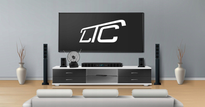Antena e brendshme LTC MUX 8, DVB T2, Full HD 4K, e zezë