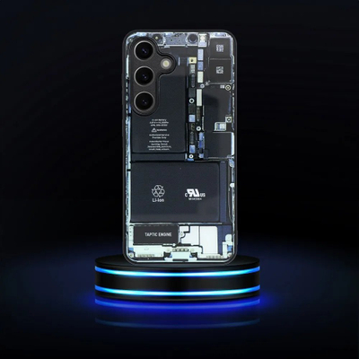 Futrollë Futera Tech për Samsung S24 Plus, xham i forcuar, TPU, me dizajn Pattern 1