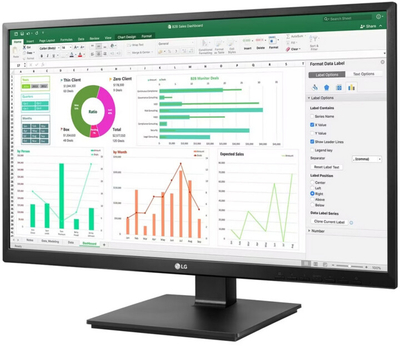 Monitor LG 24BN55YP-B - LED, 23.8", FullHD, i zi