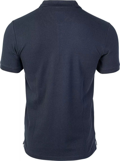 Bluzë polo për burra Hi-tec Micko, pambuk, masa M, blu navy