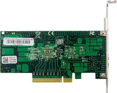 Kartë rrjeti ProXtend PCIe X8, 10GbE, 1x RJ45, e zezë