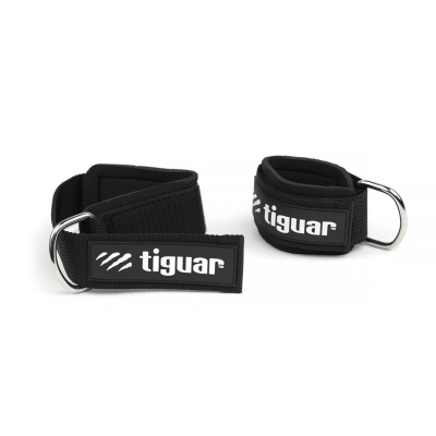 Rripa kyçi për kabllo Tiguar Ankle Straps, set me 2 copë, të rregullueshëm, ngjyrë e zezë
