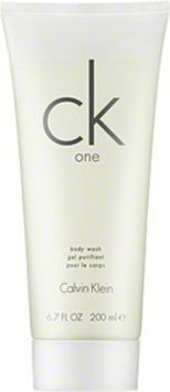 Xhel trupi Calvin Klein CK One, unisex, 200 ml, i bardhë