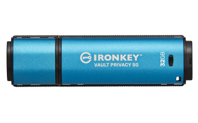 USB flash Kingston IronKey Vault Privacy 50, 32GB, USB 3.2, i zi