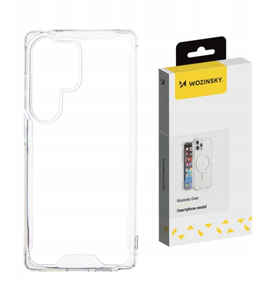 Маска за телефон Wozinsky Clear Corner Case за Samsung Galaxy S25, транспарентна