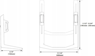 Dorezë për krah monitori Ergotron LX Dual Direct, për 2 monitorë, e bardhë