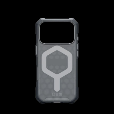 Mbrojtëse telefoni UAG Essential Armor MagSafe për iPhone 17 Pro, e fortë, transparente Ash