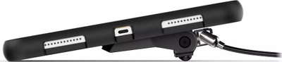 Kapak tableti Compulocks për iPad 10.9\" 10th Gen me kickstand sigurie, bumper gome, me këmbë mbajtëse, i zi
