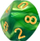 Set zare Rebel RPG Two Color, 7 copa, mint e gjelbër
