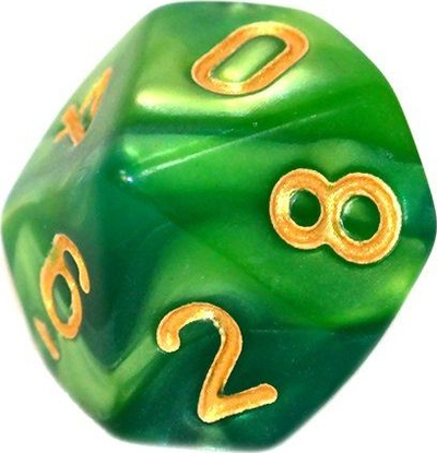 Set zare Rebel RPG Two Color, 7 copa, mint e gjelbër