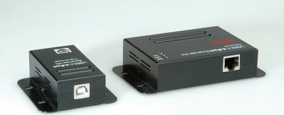 Ekstender USB 2.0 Roline, PoC RJ-45 deri 50m, hub me 4 porta, i zi