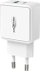 Karikues muri Ansmann HC218PD, 18W, USB A edhe USB C, i bardhë