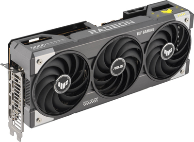 Kartë grafike ASUS TUF Gaming Radeon RX 9070 OC, 16GB GDDR6, PCIe 4.0, gri