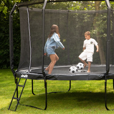 Trampolinë VirtuFit Premium VF06003-366, 366 cm, me rrjetë sigurie