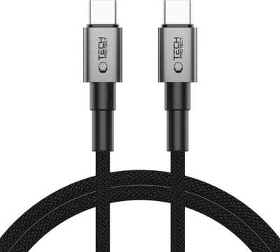 Kabllo karikimi Tech Protect Ultraboost DNA, USB C në USB C, 200 cm, 60W, gri