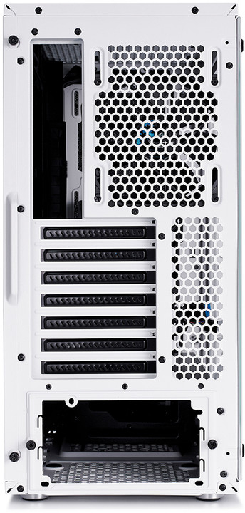 Kasë kompjuteri Fractal Design Meshify C, me xham, e bardhë