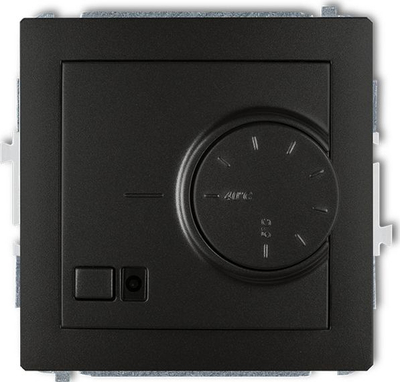 Kontroll elektronik i temperaturës Karlik DECO, me sensor ajri, 12DRT-2, i zi