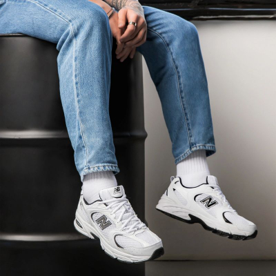 Atlete New Balance MR530EWB, lifestyle, unisex, të bardha