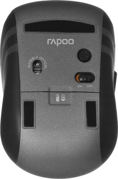 Maus wireless Rapoo MT350, Bluetooth RF, 1600 DPI, gri