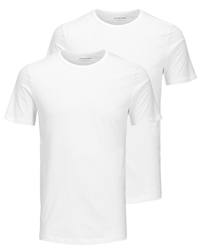 Maica Jack & Jones Basic Crew, të bardha, 2 copë S