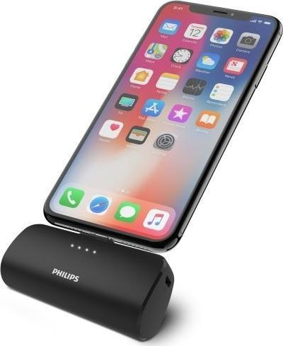 Powerbank Philips, 2500mAh, 1x USB-C, 5V, 1A, i zi