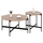 Set tavolina për kafe Ronda 2-pjesësh Φ80cm & Φ50cm (HM21089.02)