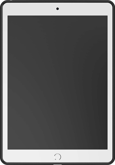 Mbulesë tableti OtterBox React Series për iPad 10.2", e tejdukshme, me kornizë të zezë