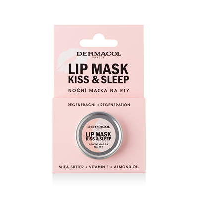 Maskë për buzë Dermacol Kiss & Sleep Intensive Overnight Lip Mask, 12 g
