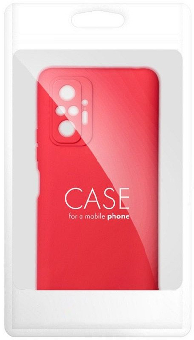 Mbrojtëse telefoni Xiaomi Redmi Note 14 Pro 5G, silikoni, e kuqe
