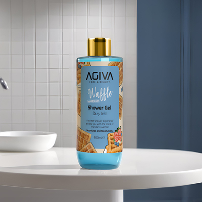 Xhel për dush Agiva Mandarin Waffle, 500ml
