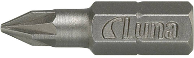 Set bitash Pozidriv PZ1, 50 copë, bisht 1/4", çelik