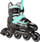 Patina 2n1 Nils NH18366, rregullueshme 35-38, për të rinj, zi blu