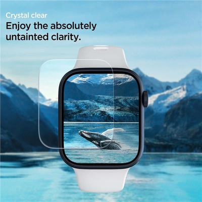 Spigen заштитна фолија Film Neo Flex за Apple Watch 7 45mm, 3 парчиња