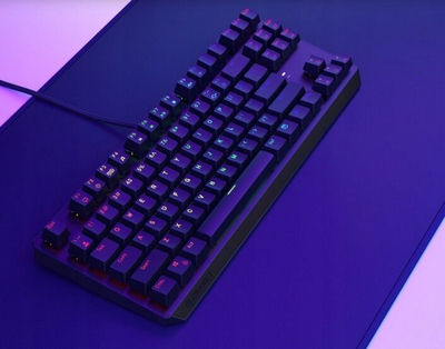 Tastierë gaming Endorfy Thock TKL Red, mekanike, RGB, e zezë