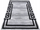 Tapet Soho Rug 04, 160 x 220 cm, me motiv grek, gri