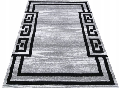 Tapet Soho Rug 04, 160 x 220 cm, me motiv grek, gri