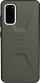 Mbrojtëse Urban Armor Gear Civilian për Samsung Galaxy S20, jeshile ulliri