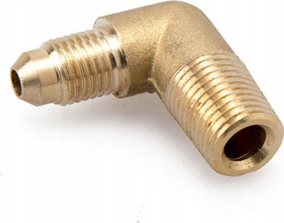 Adapter bronzi 1/4" NPT në AN4, 90°, këndor