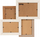 Kornizë muri Goldbuch GB920586, set për 4 foto, MDF, shumëngjyrëshe