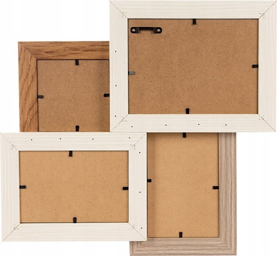 Kornizë muri Goldbuch GB920586, set për 4 foto, MDF, shumëngjyrëshe