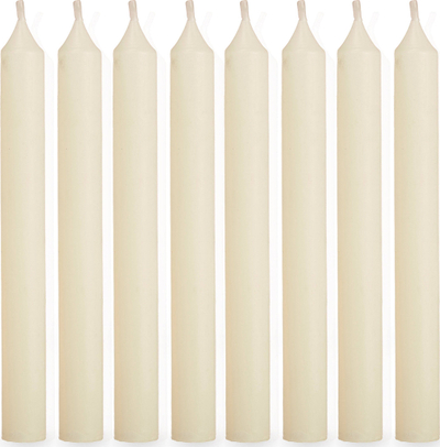 Set qirinj dekorativë Acorde Candela, 20 cm, 8 orë djegie, ngjyrë krem